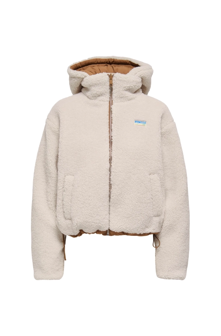 onlmaria rev puffer jacket cc  cloud dancer to
