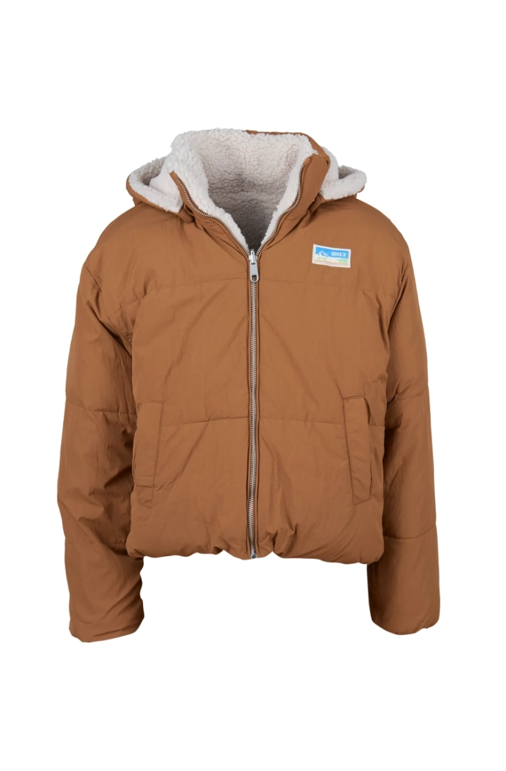 onlmaria rev puffer jacket cc  cloud dancer to