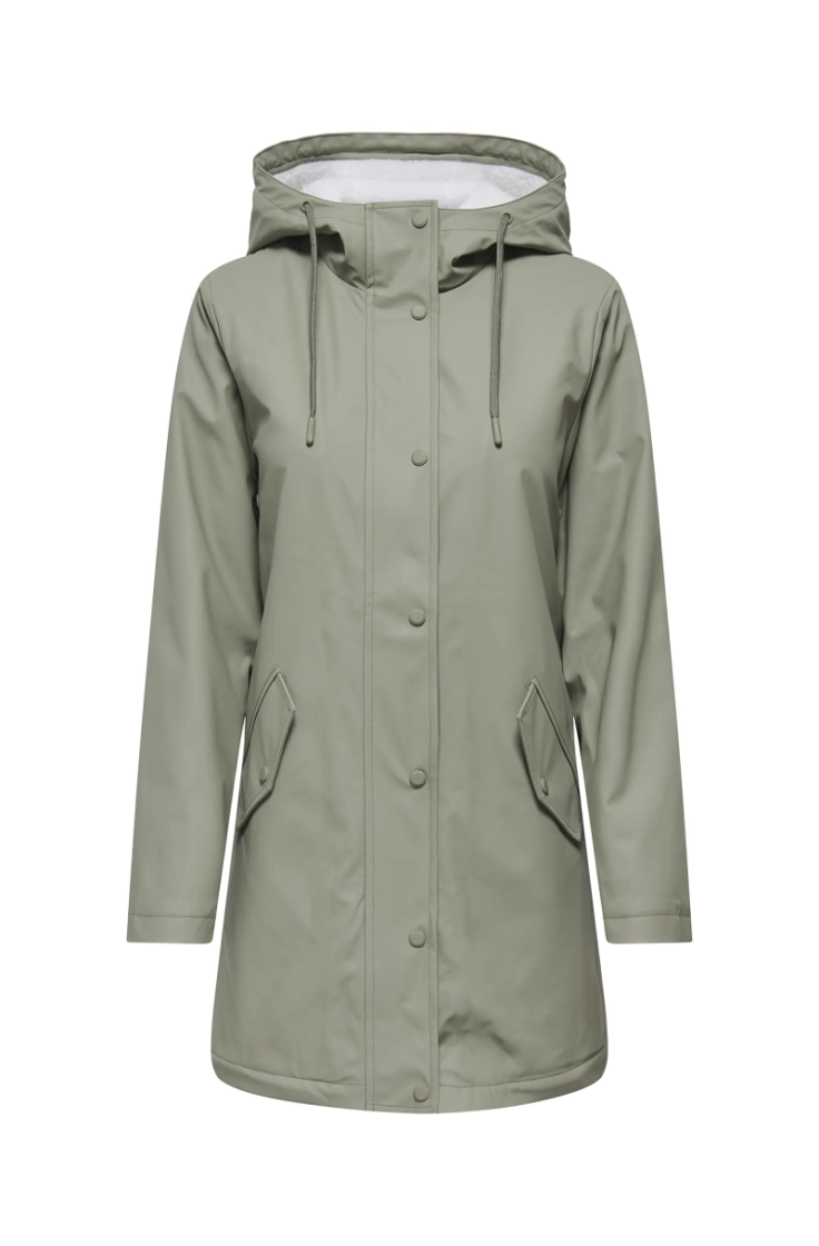 onlsally raincoat otw vetiver