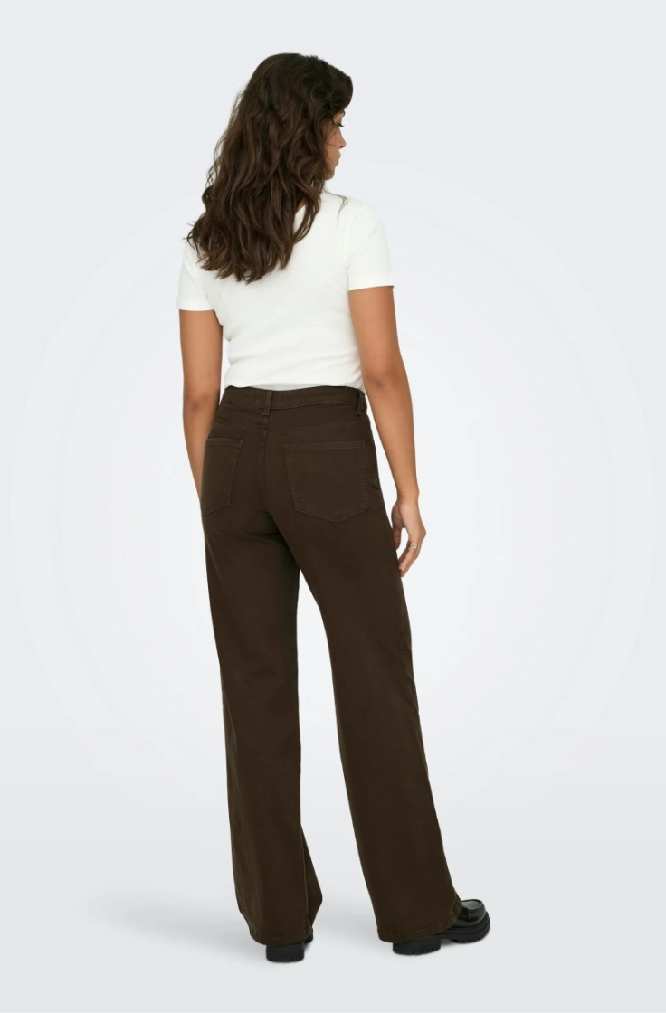 onlmadison blush hw wide color dark brown deni