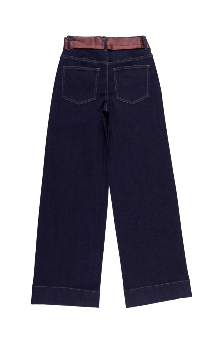 onlmadison blush hw wd scf dnm dark blue denim