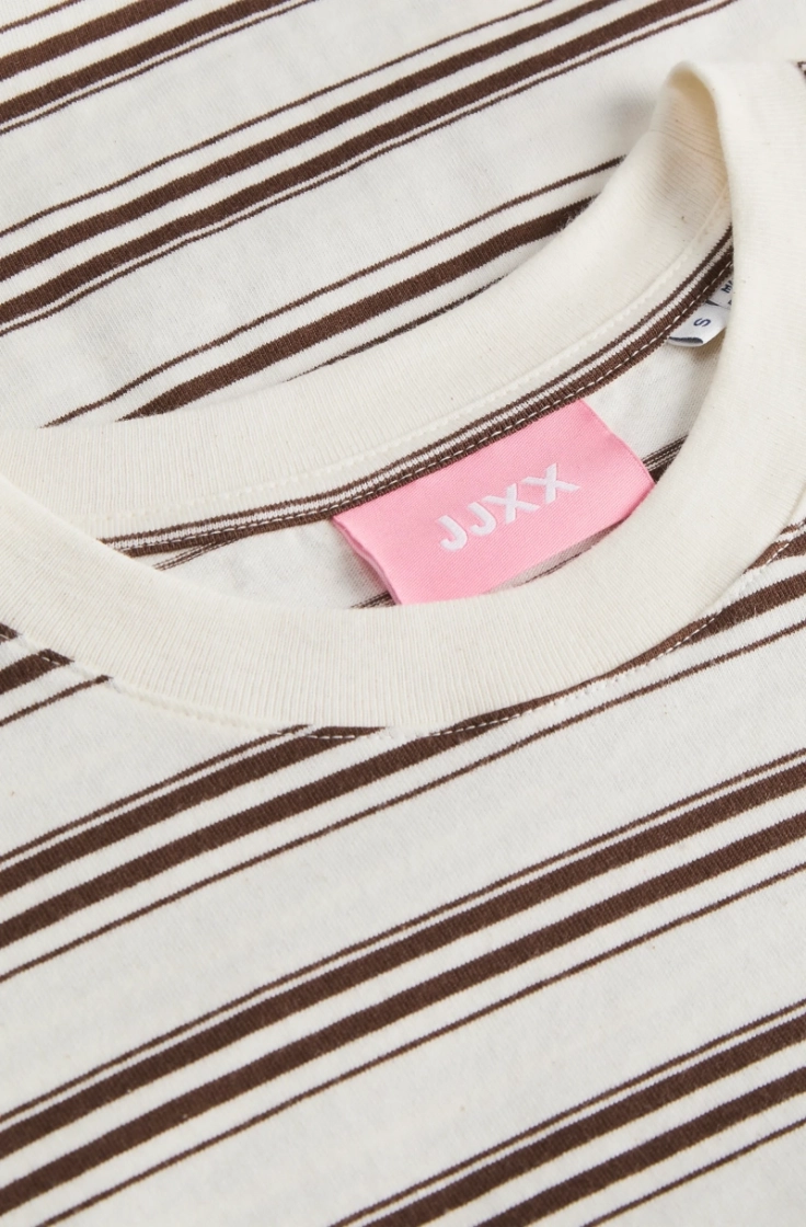 jxsophia boxy ls stripe tee jr carafe vanilla 