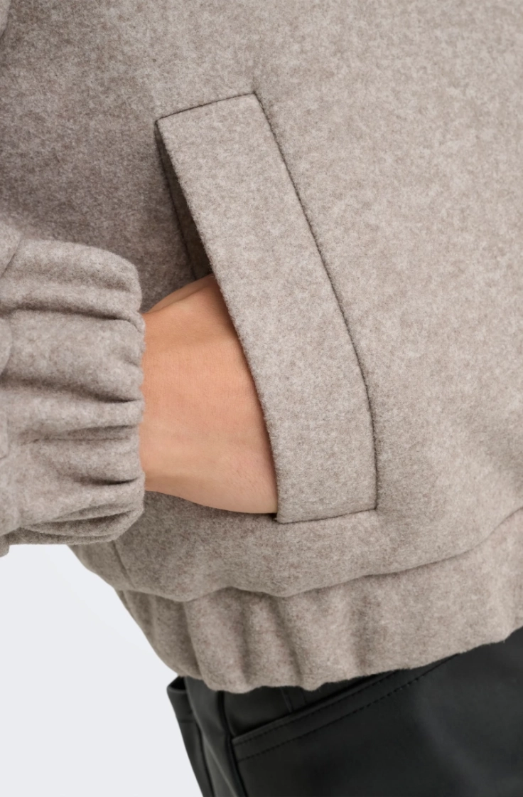 onlnancy life collar jacket cc simply taupe me