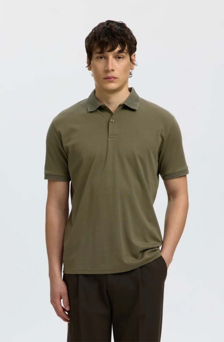 slhfave button ss polo kalamata