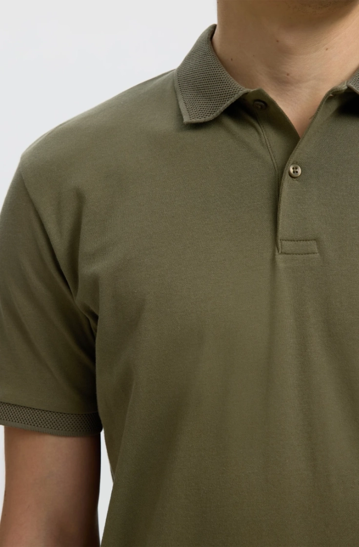 slhfave button ss polo kalamata