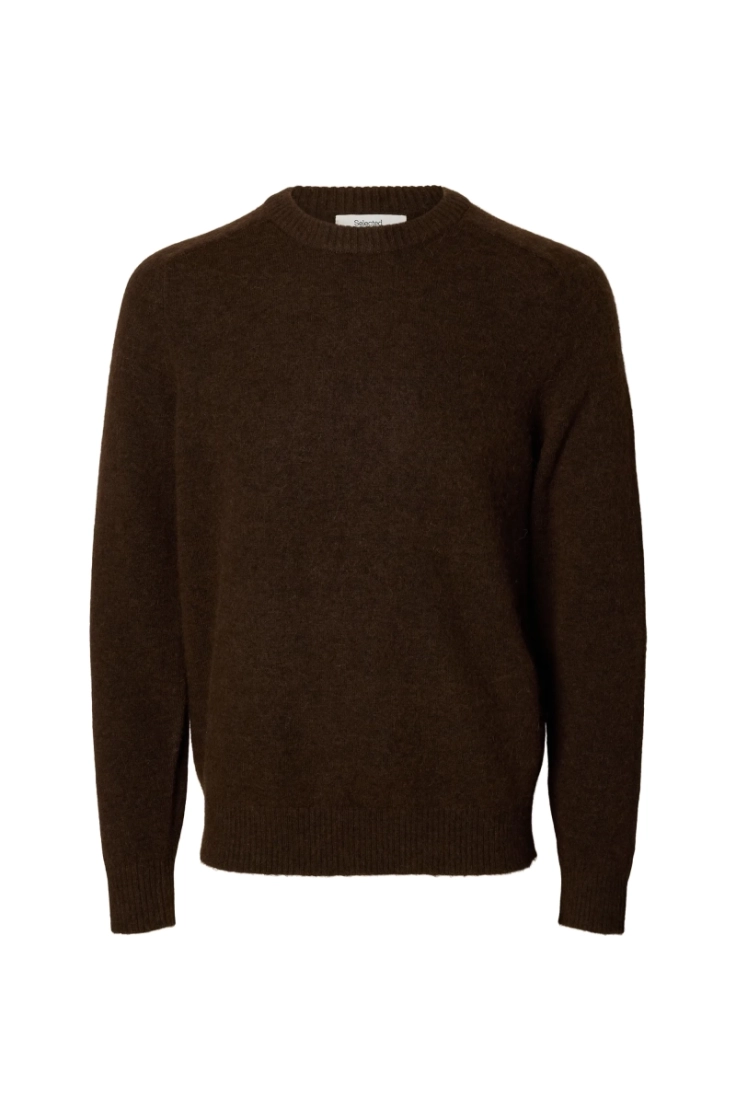 slhrai ls knit crew neck delicioso