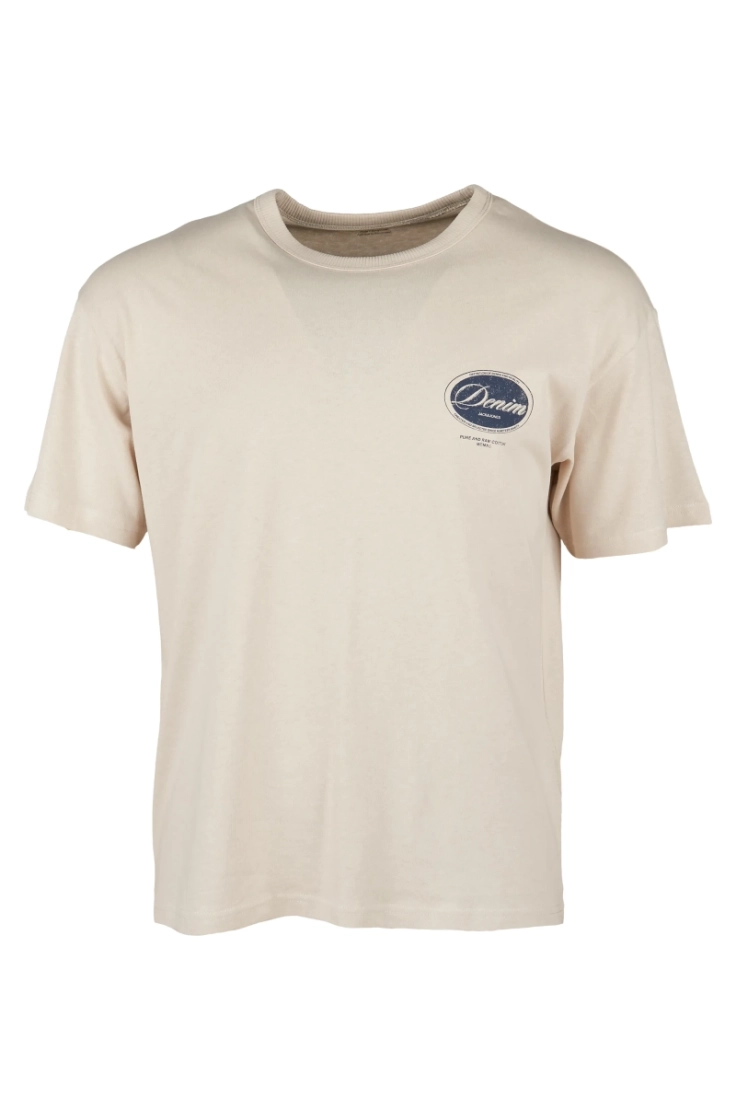 jjandrej tee ss crew neck moonbeam