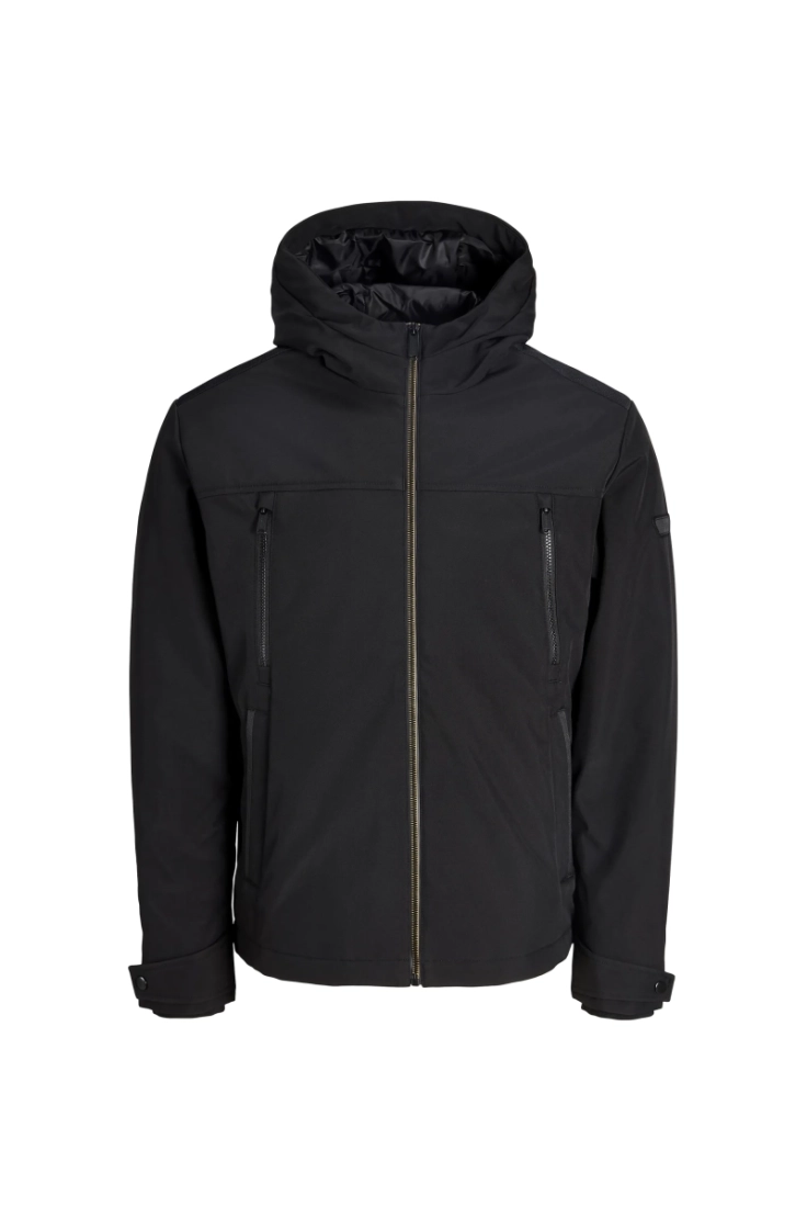 jjclark softshell jacket black