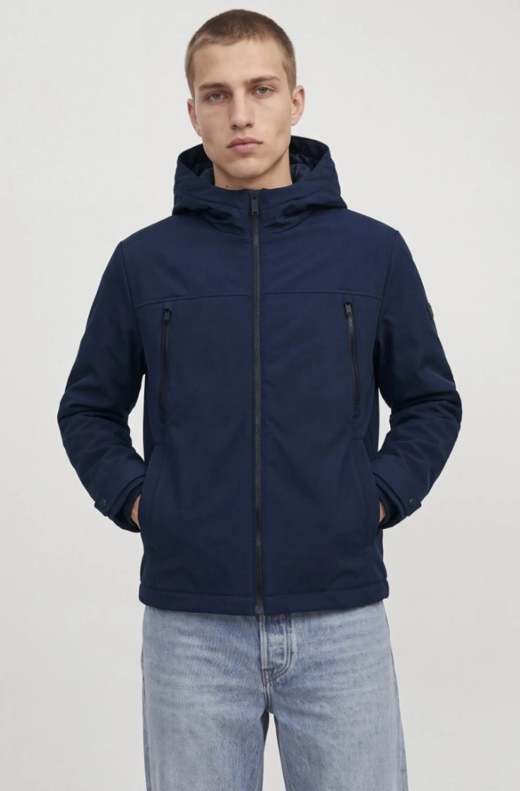jjclark softshell jacket sky captain