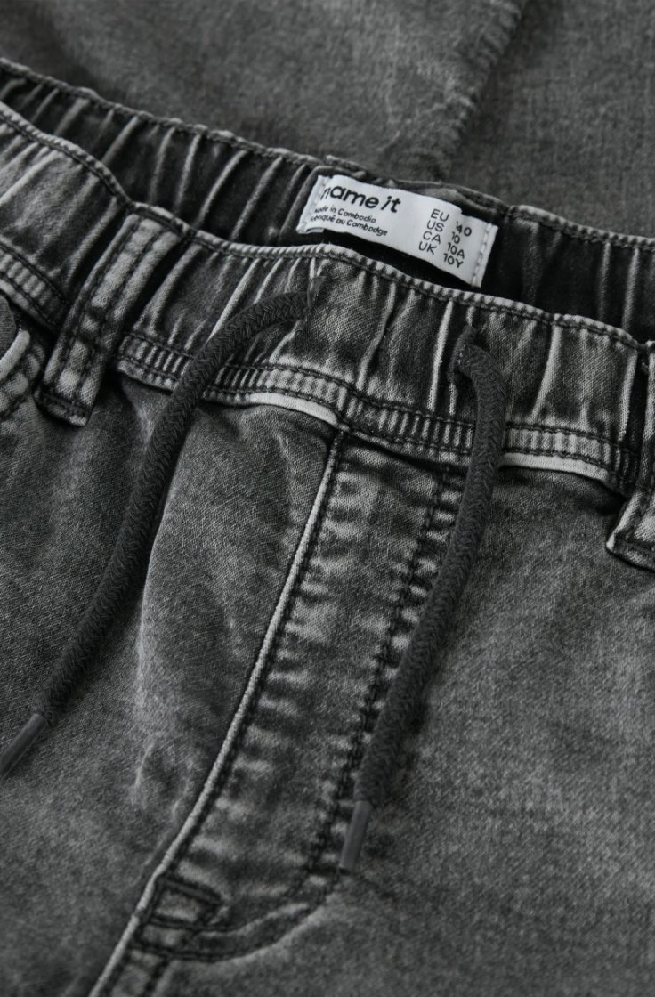 nkmryan slim swe jeans 5225-th medium grey den
