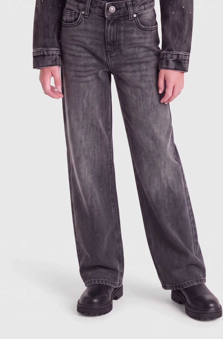 kogella mw wide tai523 dnm washed black