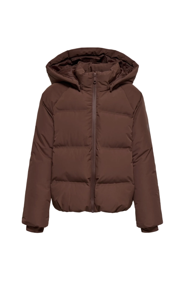 kogellie fuctional hood puff j brown stone