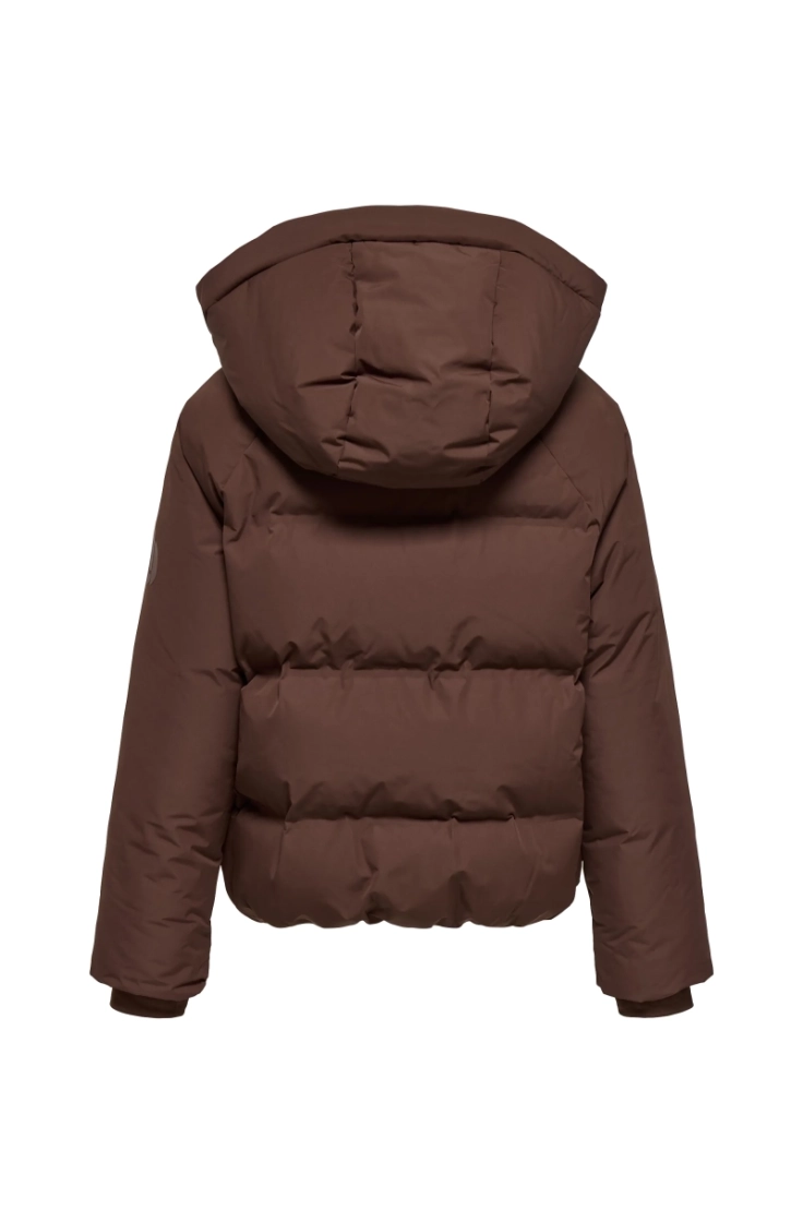 kogellie fuctional hood puff j brown stone