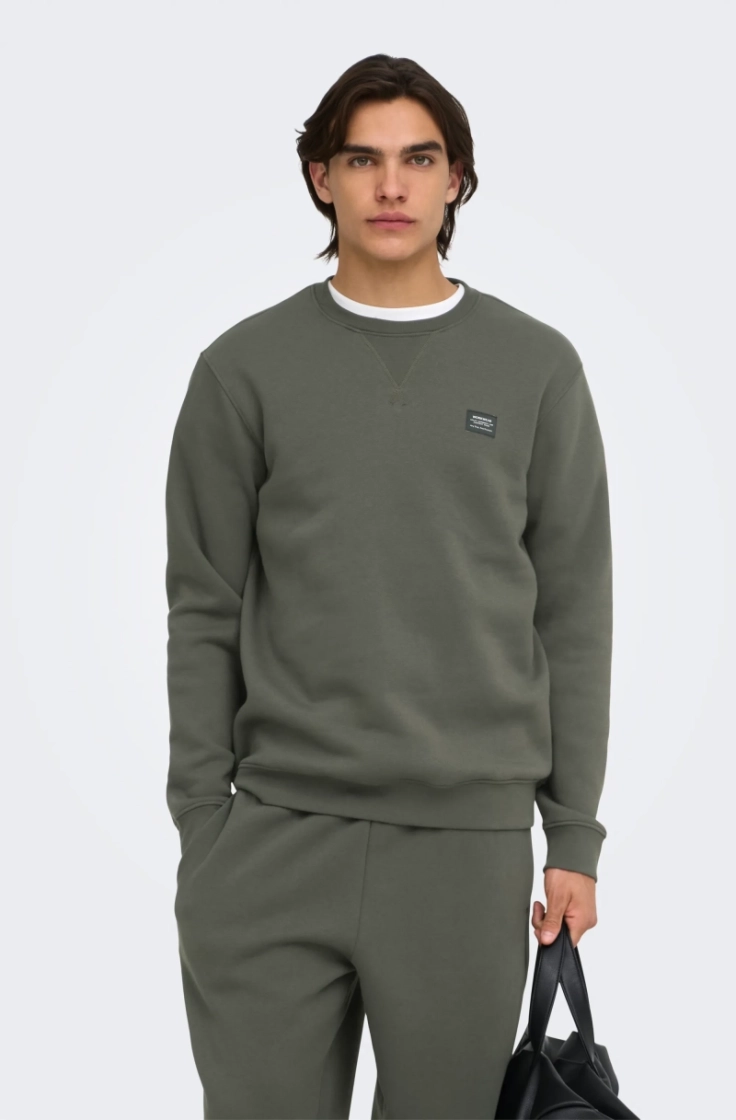 onsdawson reg crew ww vd beluga workwear