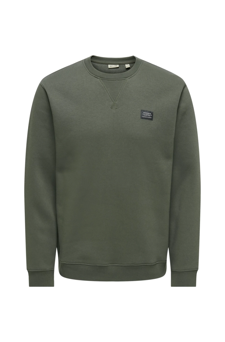 onsdawson reg crew ww vd beluga workwear