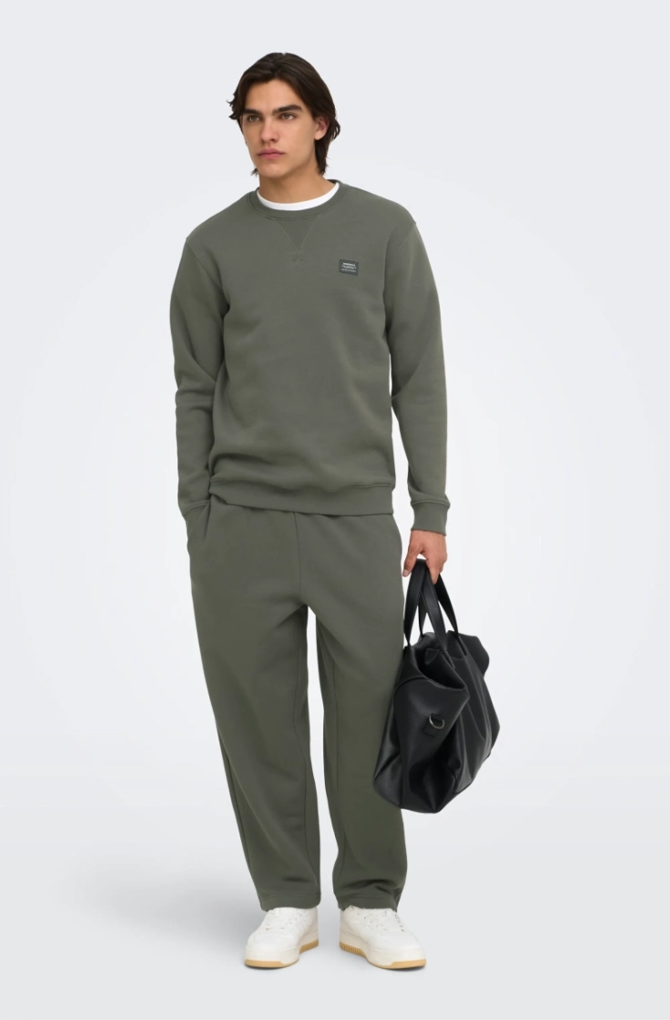 onsdawson reg crew ww vd beluga workwear