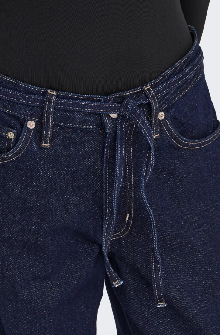 onlgianna mw straight dnm dot6 dark blue denim