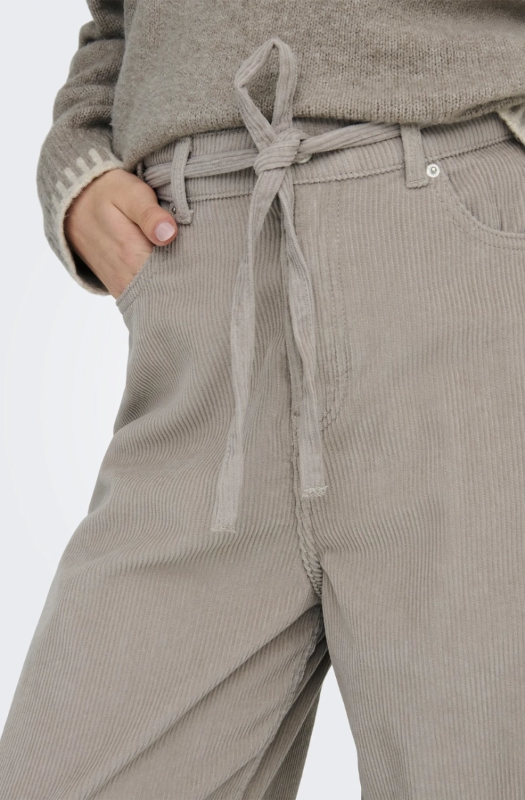onlbleecker mw belt cord pant  string