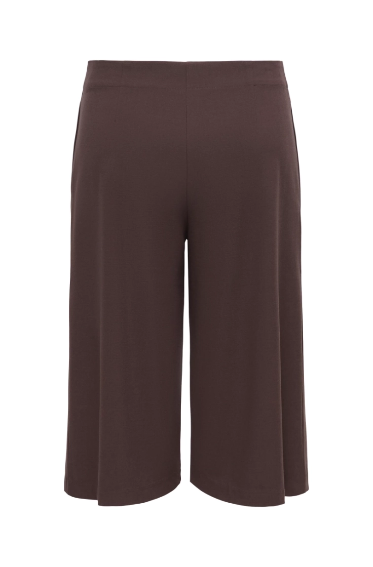 onlkamia hw pleat bermuda shor coffee bean mel