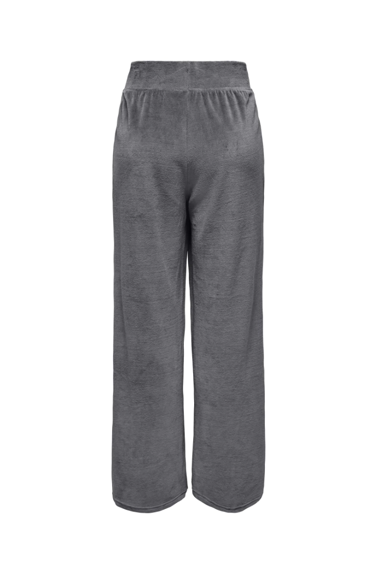 jdyvida velvet pant jrs dia dark grey melan