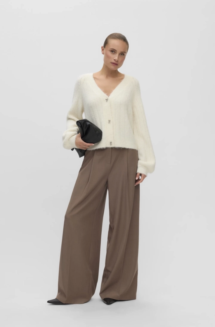 vmsally ls v-neck cardigan birch