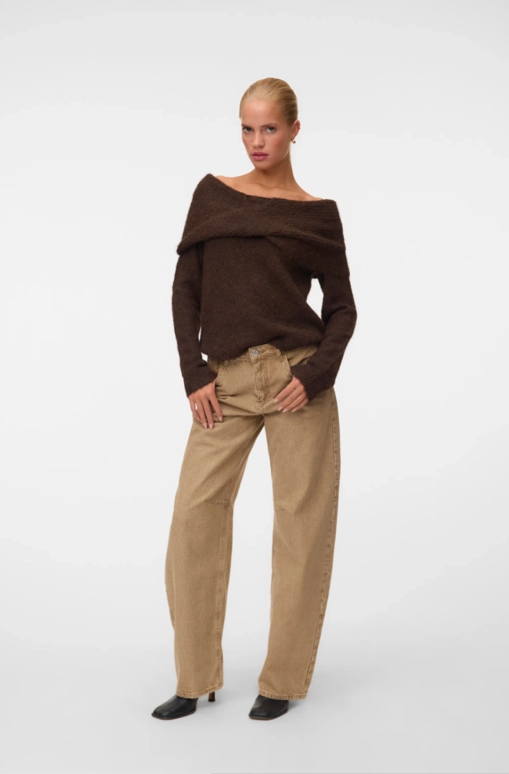 vmsorrina ls offshoulder chocolate torte