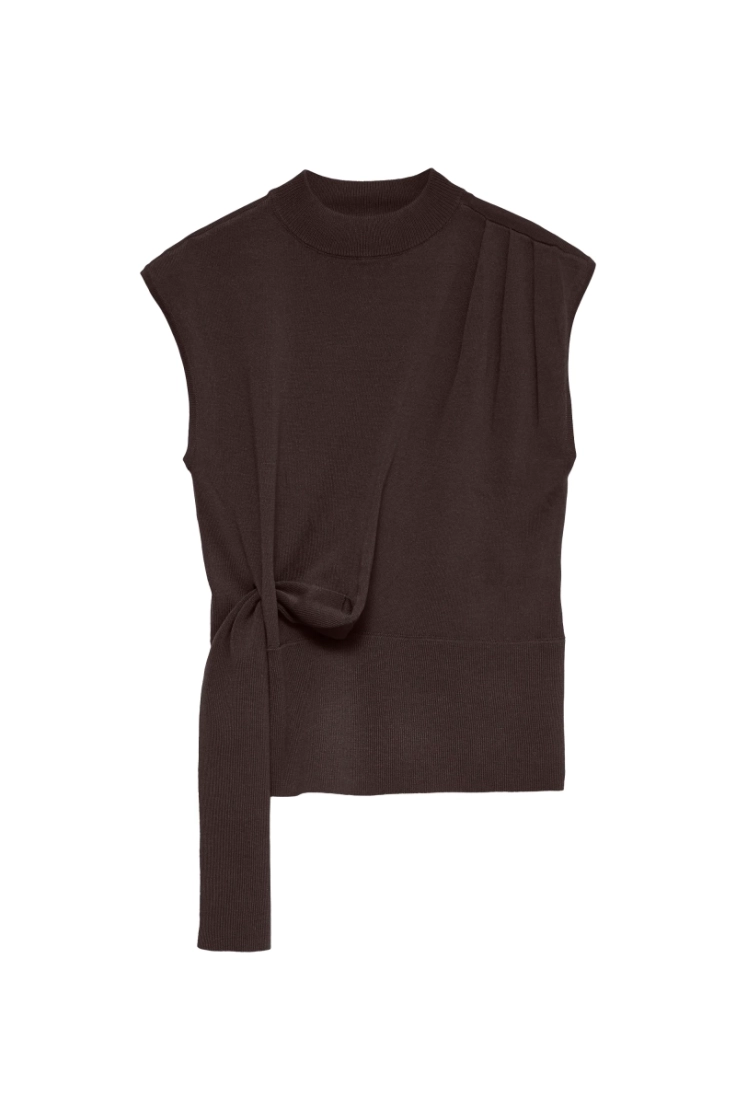 vmbari sl highneck top prm chocolate torte