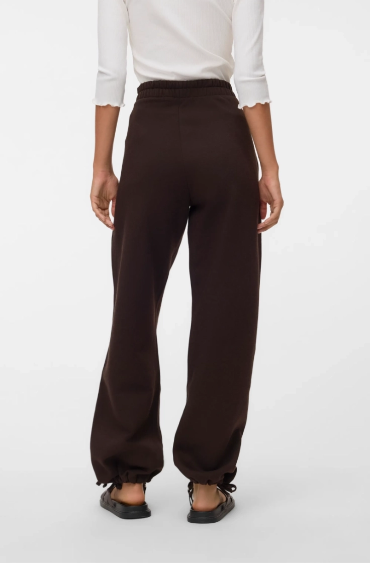 vmteddy mw wide pants jrs chocolate torte