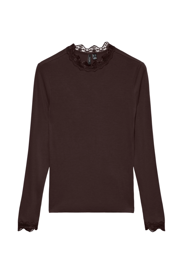 vmrosa ls highneck top ga jrs chocolate torte