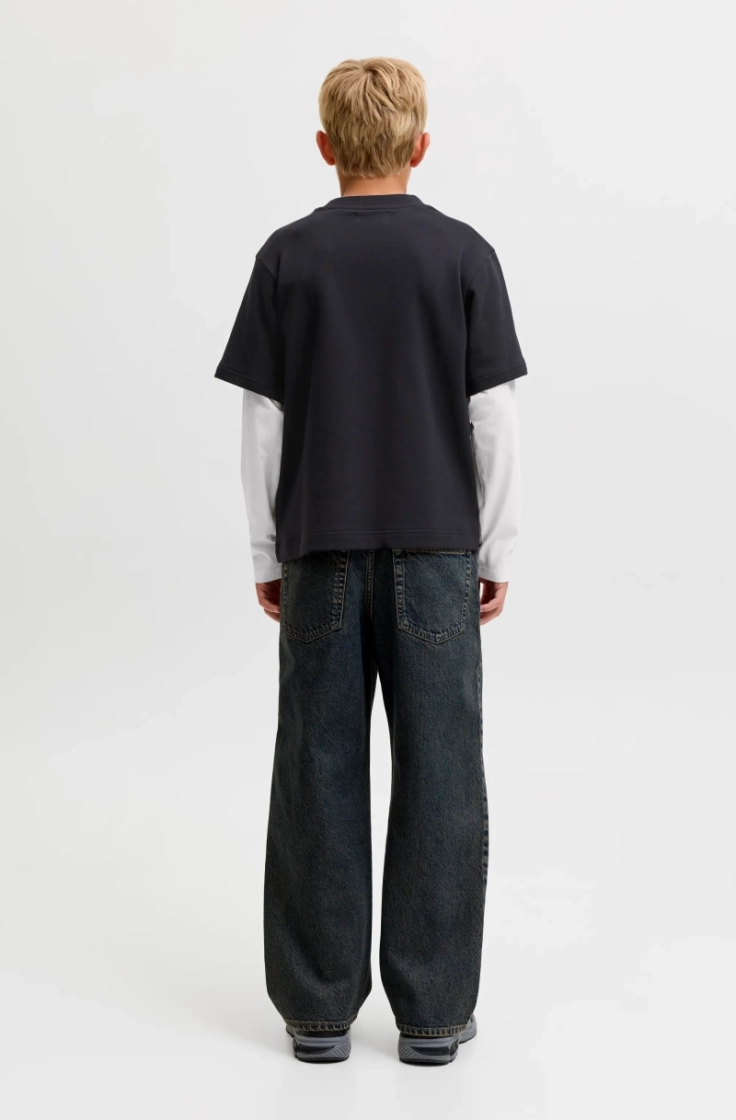 jcoecho double layered sweat c black