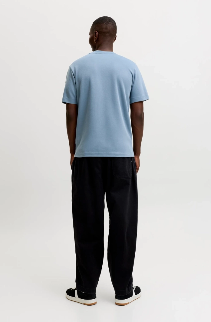 jcofusion chest brand tee ss c blue mirage