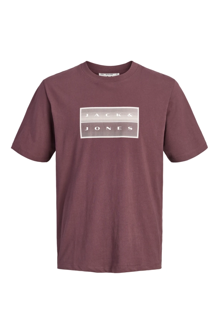jcofusion box print tee ss cn fudge