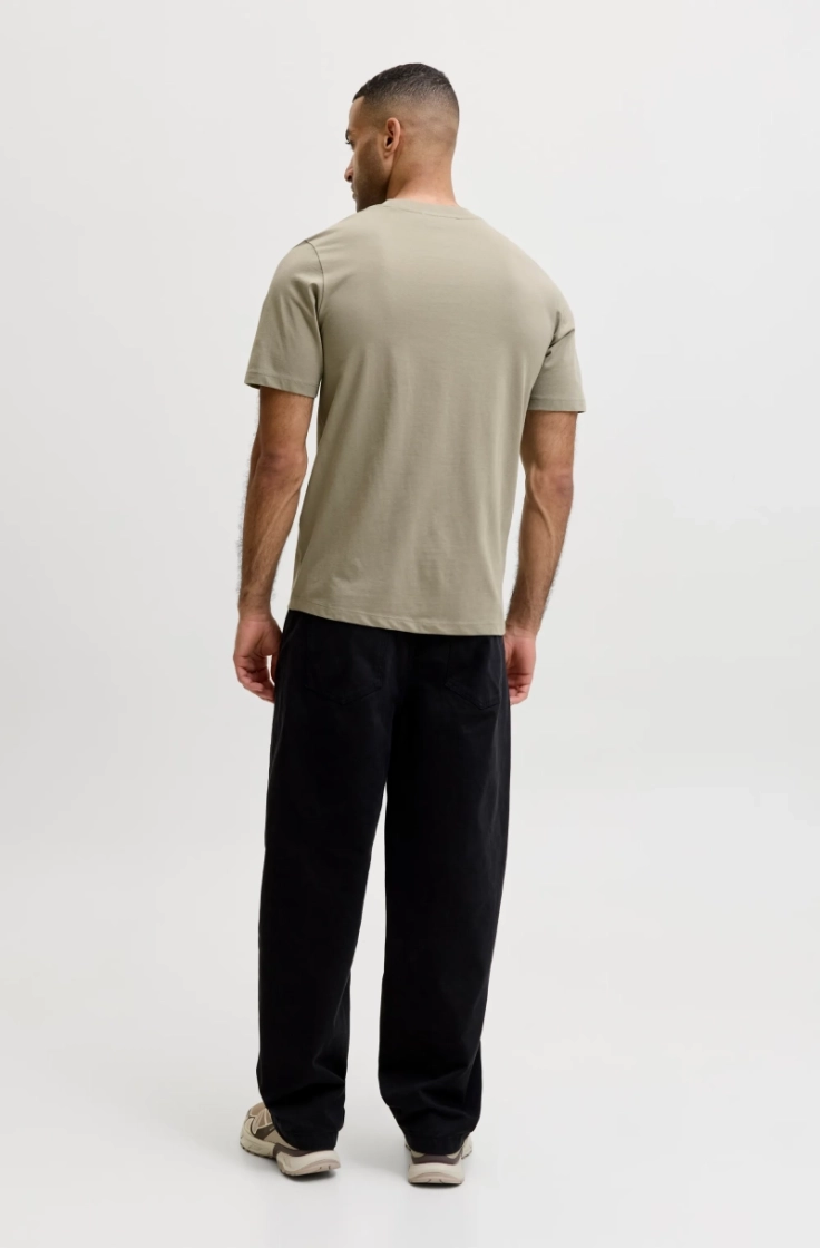 jcofusion box print tee ss cn vetiver