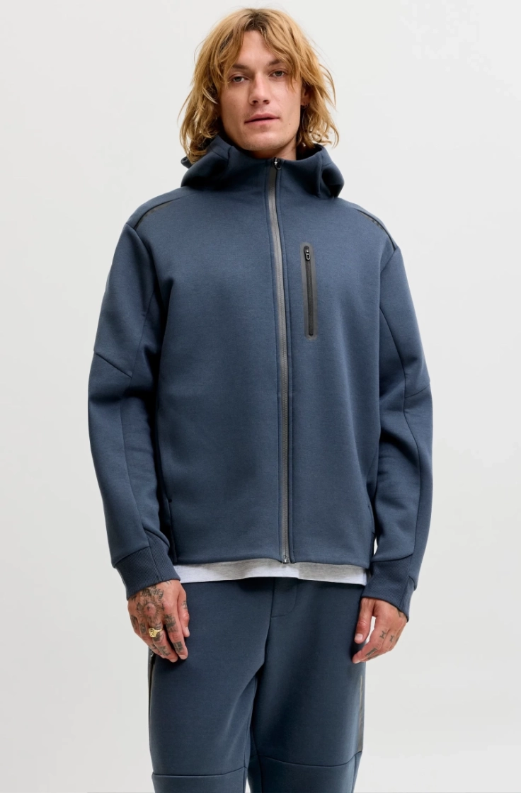 jcofusion sweat full zip hood outer space
