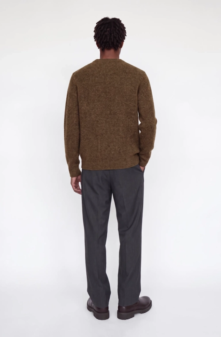 jprblasimon souffle knit crew  chocolate torte