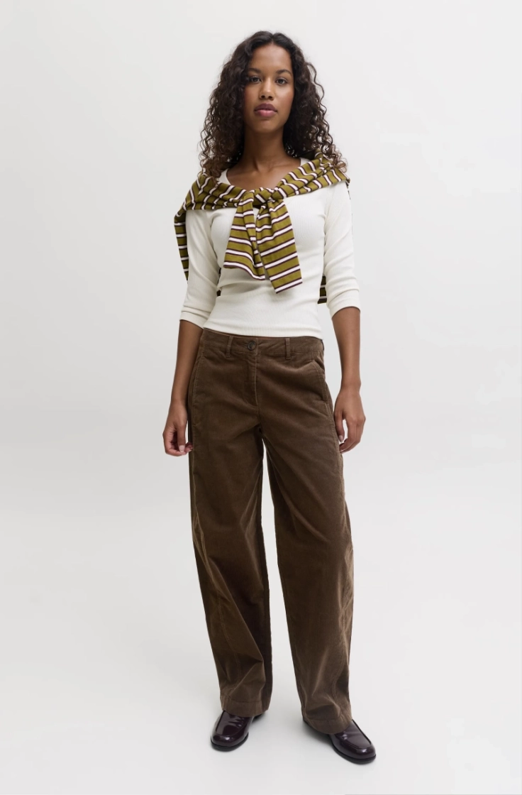 jxhazel gelly barrel mw pants  demitasse
