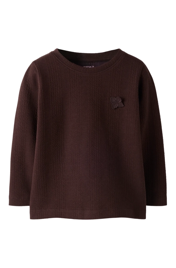 nmfnole ls top chocolate plum