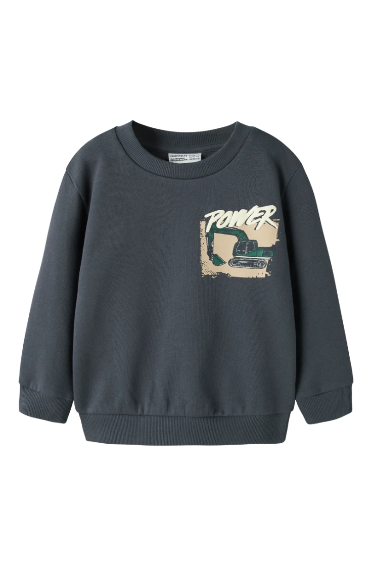nmmnayel ls nreg sweat bru box ombre blue