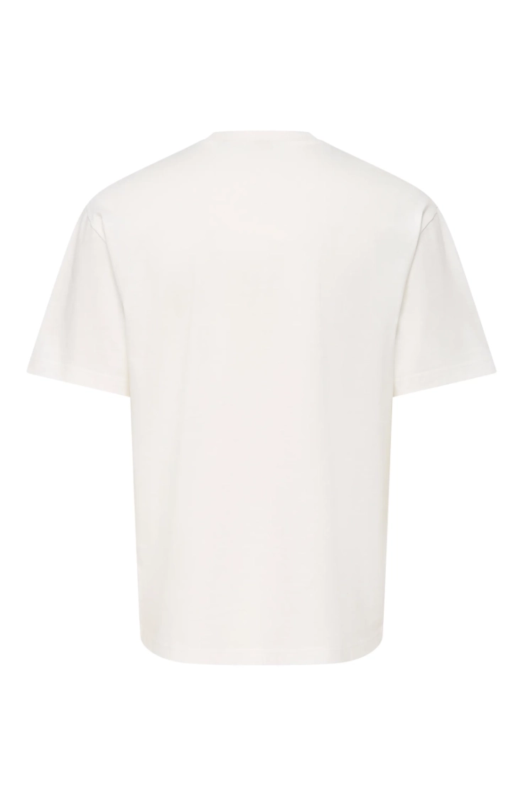 onsaaron life rlx ss tee cloud dancer em