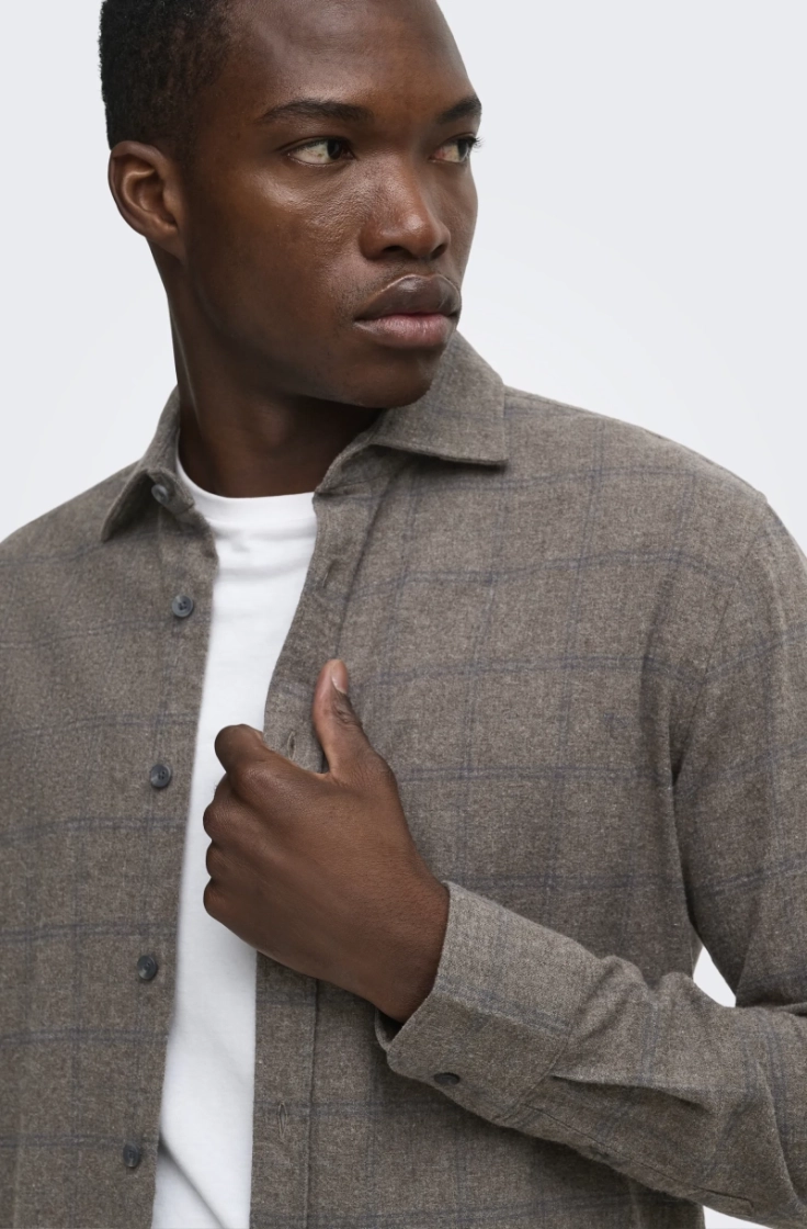 onsalon ls slim shrt frml falcon navy