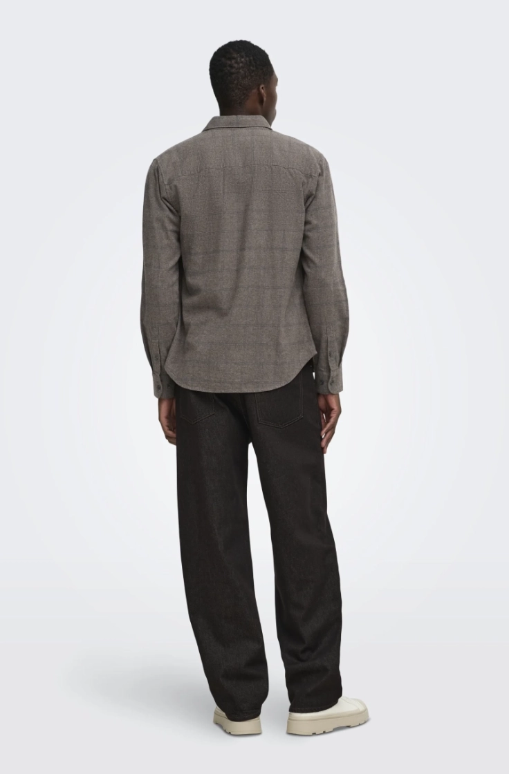 onsalon ls slim shrt frml falcon navy