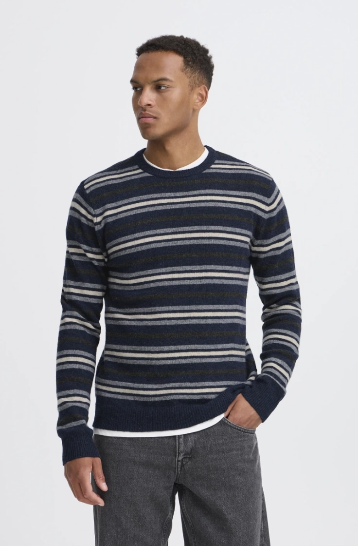 bhbranko crew knit stripe 900014262 salut