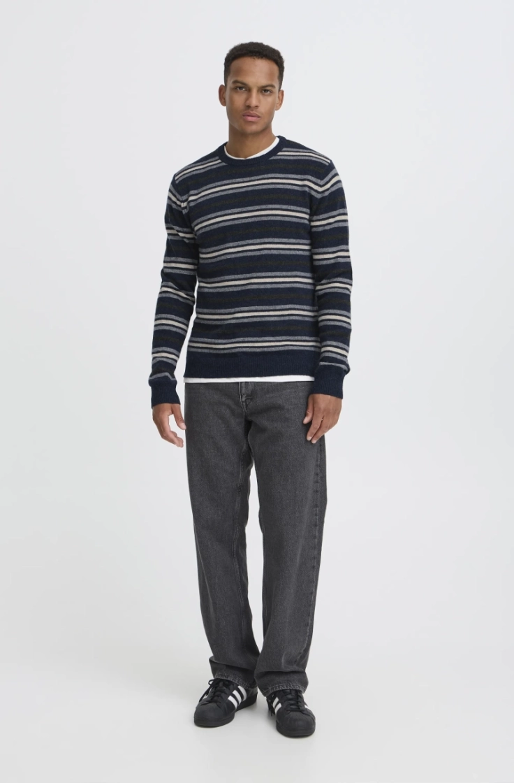 bhbranko crew knit stripe 900014262 salut