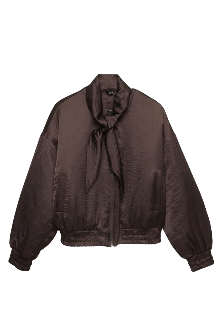 vmpenny ls bow bomber wvn exp chocolate torte